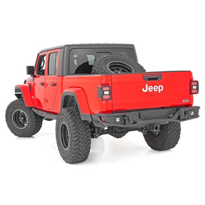 Rear Protection Bar, Rough Country with LED Lights, Jeep Gladiator 2020 - Present - EDK.ro