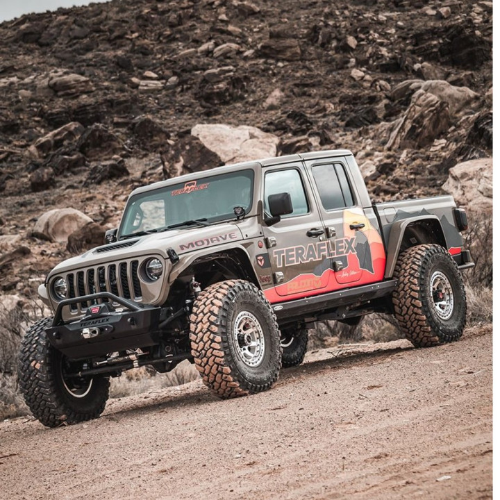 Carcasă Punte Spate, TeraFlex CRD60 Full-Float Lift 0-6 Inch, Jeep Gladiator 2020 - Prezent - EDK.ro