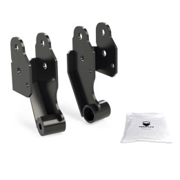 Extended-travel Axle Bracket Kit Rear Upper Control Arms, TeraFlex Lift 1-6 Inch, Jeep Gladiator 2020 - Present - EDK.ro