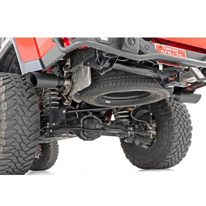 Sistem de Evacuare Dublu, Rough Country Cat Back, Jeep Gladiator 2020 - Prezent - EDK.ro