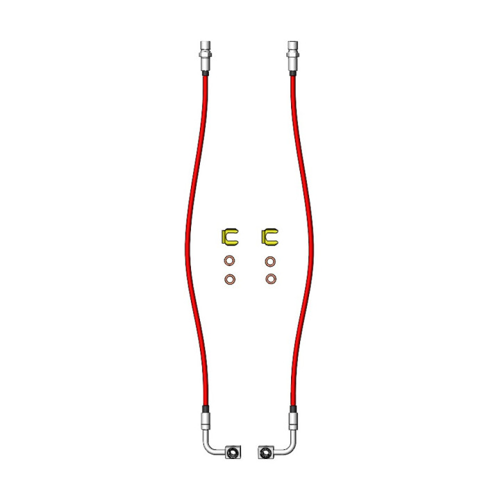 Kit Conducte Frână Spate HD 22 Inch, Clayton Off Road Lift 0-5 Inch, Jeep Gladiator 2020 - Prezent - EDK.ro