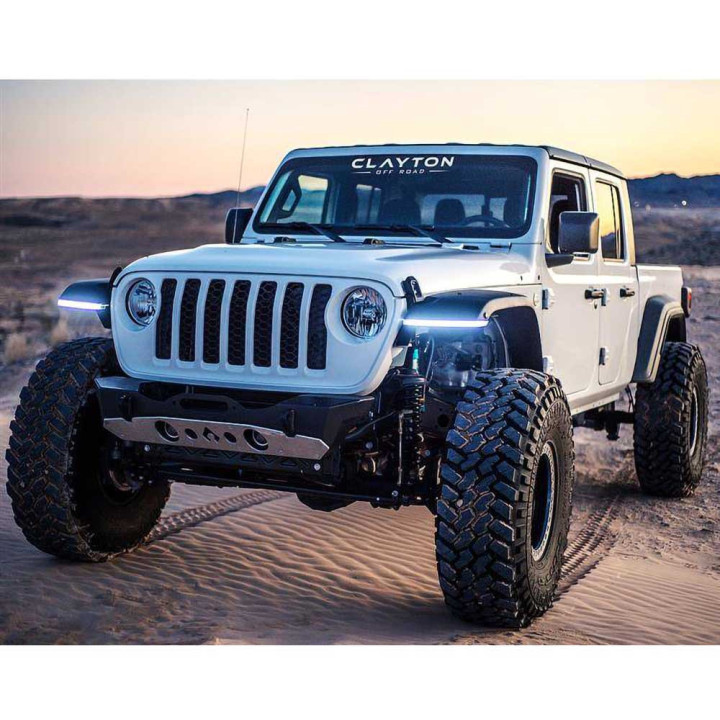 Rear Progressive Coil Springs Triple Rate, Clayton Off Road Lift 2.5 Inch, Jeep Gladiator 2020 - Present - EDK.ro