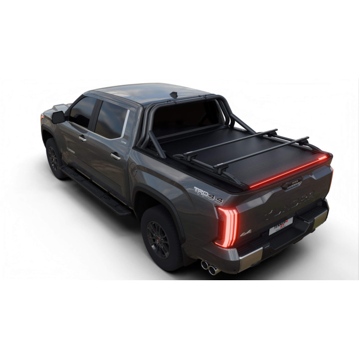 Spring Assisted Roll Top Tonneau Bed Cover, Tessera 4x4 Roll+, Toyota Tundra Bed Length 6.5 Feet 2022 - Present - EDK.ro