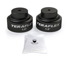 Rear Upper Bump Stop Strike Pad Extension Kit 1.5 Inch, TeraFlex SpeedBump, Jeep Gladiator 2020 - Present - EDK.ro