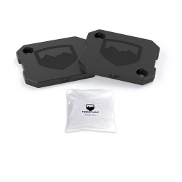 Rear Lower Bump Stop Strike Pad Shim Kit, TeraFlex SpeedBump Lift 0.5 Inch, Jeep Gladiator 2020 - Present - EDK.ro