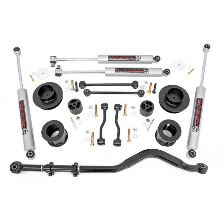 Lift Kit, Rough Country Lift 3.5 Inch, Jeep Gladiator 2020 - Present - EDK.ro