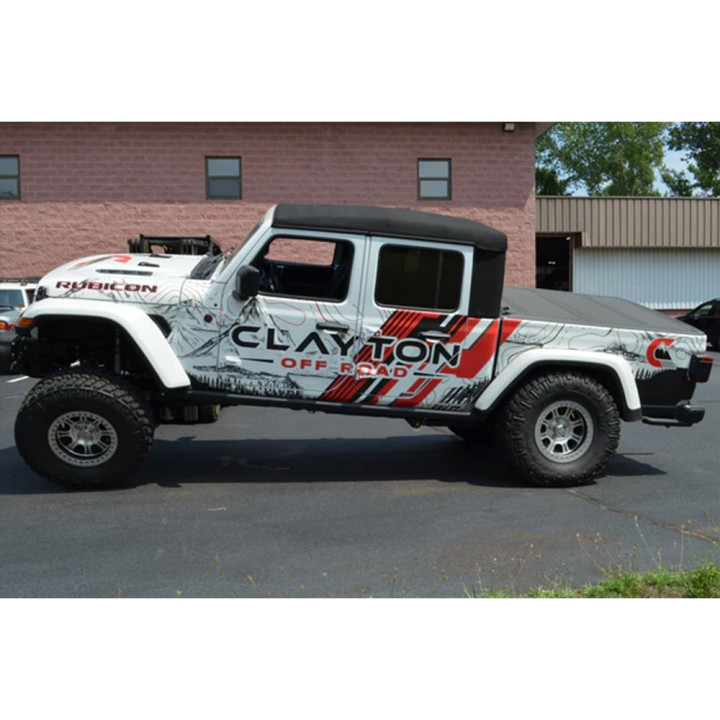 Suspension Lift Kit Long Arm, Clayton Off Road Premium Lift 3.5 Inch, Jeep Gladiator 2020 - Present - EDK.ro