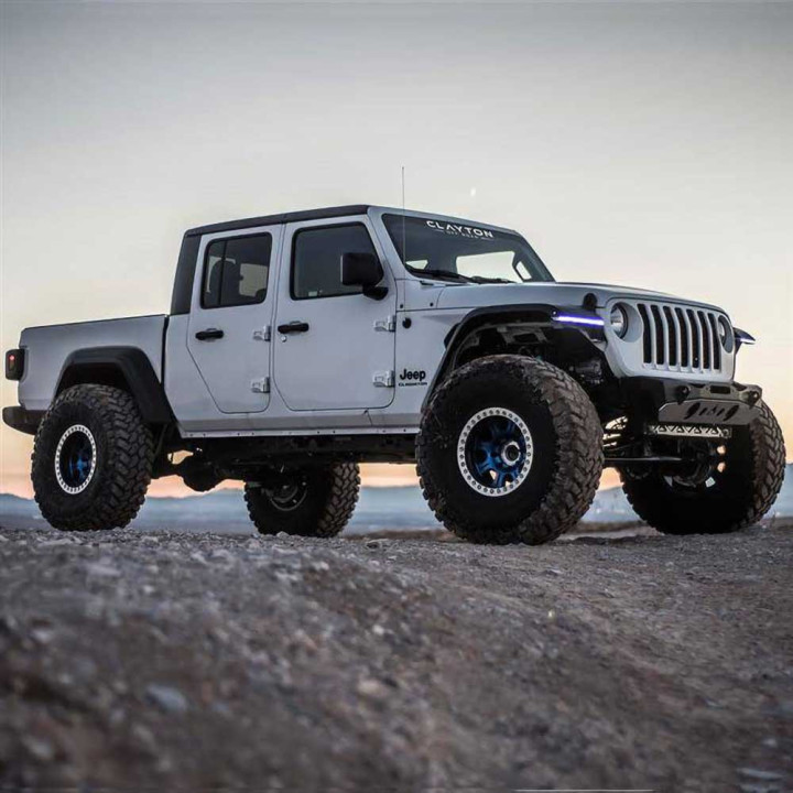 Suspension Lift Kit Premium, Clayton Off Road Lift 3.5 Inch, Jeep Gladiator 2020 - Present - EDK.ro