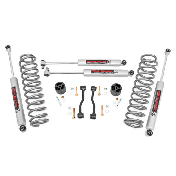 Suspension Lift Kit, Rough Country Lift 2.5 Inch, Jeep Gladiator 2020 - Present - EDK.ro