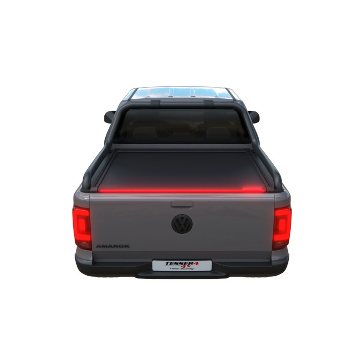 Spring Assisted Roll Top Tonneau Bed Cover, Tessera 4x4 Roll+, Volkswagen Amarok Canyon 2010 - 2022 - EDK.ro