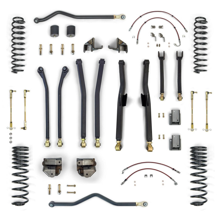 Set Suspensie cu Braț Lung, Clayton Off Road Premium Diesel Lift 3.5 Inch, Jeep Gladiator 2020 - Prezent - EDK.ro