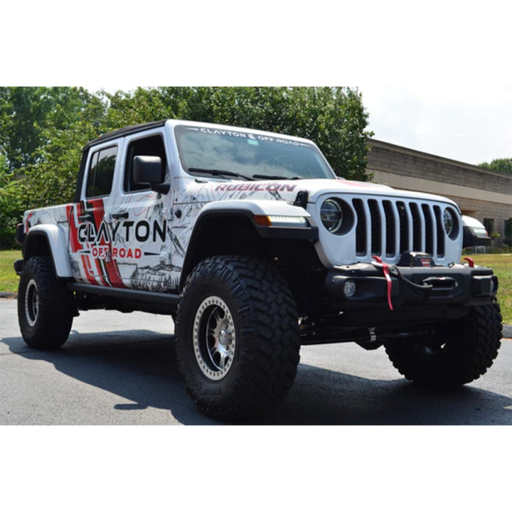 Suspension Lift Kit Premium, Clayton Off Road Diesel Lift 2.5 Inch, Jeep Gladiator 2020 - Present - EDK.ro