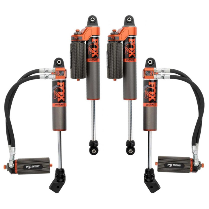 Shocks Set, FOX Factory Race 3.0 Reservoir Adjustable Internal Bypass DSC Lift 2-3 Inch, Jeep Gladiator 2020 - Present - EDK.ro