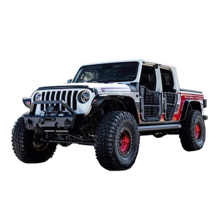 Extensii Aripi Față și Spate, Bushwacker Flat Style, Jeep Gladiator 2020 - Prezent - EDK.ro