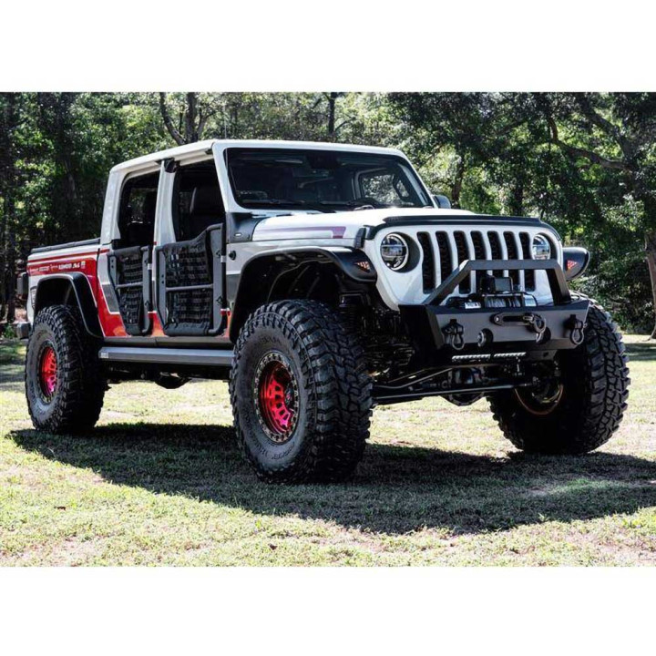 Extensii Aripi Față și Spate, Bushwacker Flat Style, Jeep Gladiator 2020 - Prezent - EDK.ro