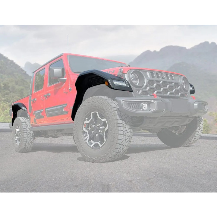 Set Extensii Aripi, Air Design Panther Pro, Jeep Gladiator 2020 - Prezent - EDK.ro