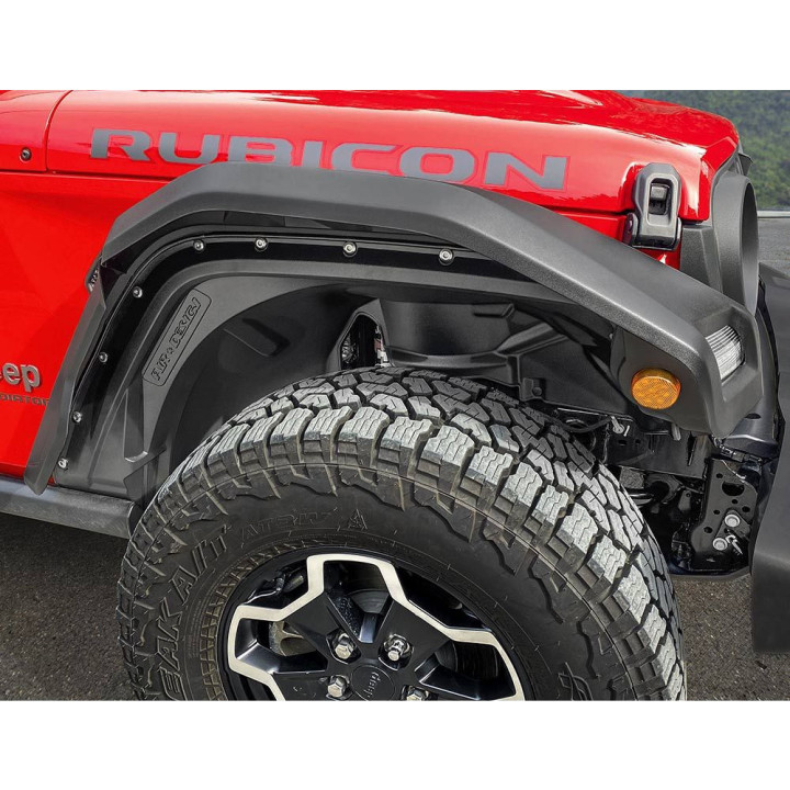 Fender Flares Set with Mudguards, Air Design Panther Pro, Jeep Gladiator 2020 - Present - EDK.ro