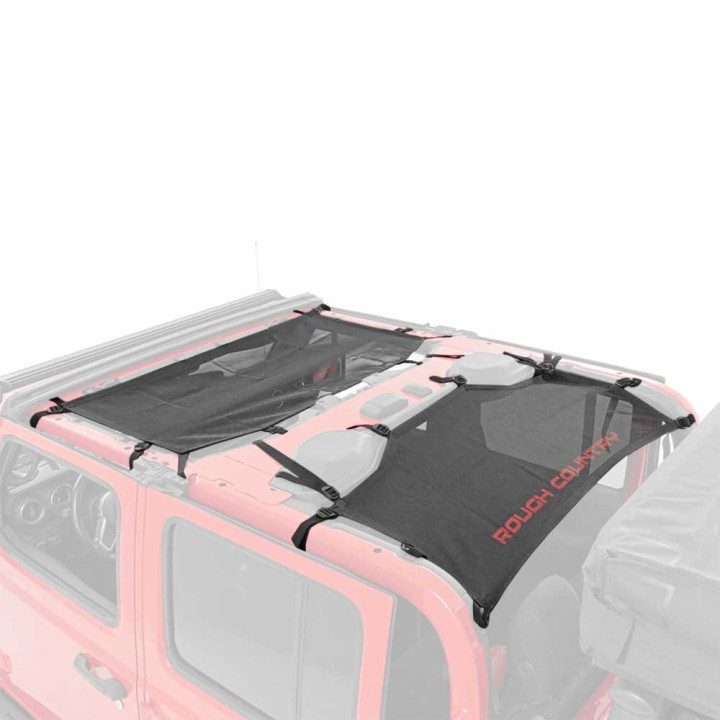 Soft Top Mesh Bikini, Rough Country Top Plus, Jeep Gladiator 2020 - Present - EDK.ro