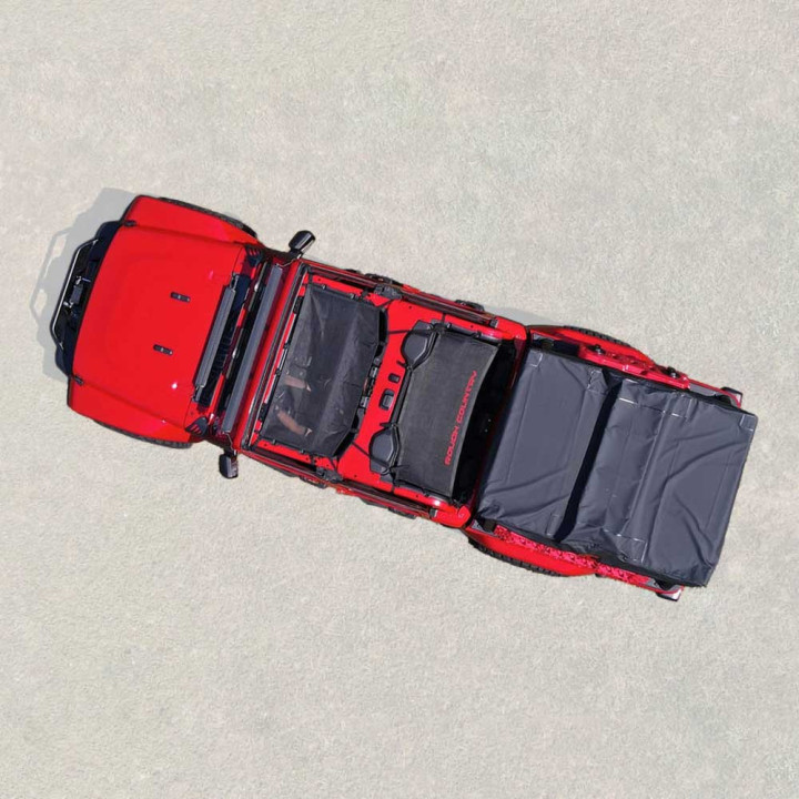 Bikini cu Plasă și Top Moale, Rough Country Top Plus, Jeep Gladiator 2020 - Prezent - EDK.ro