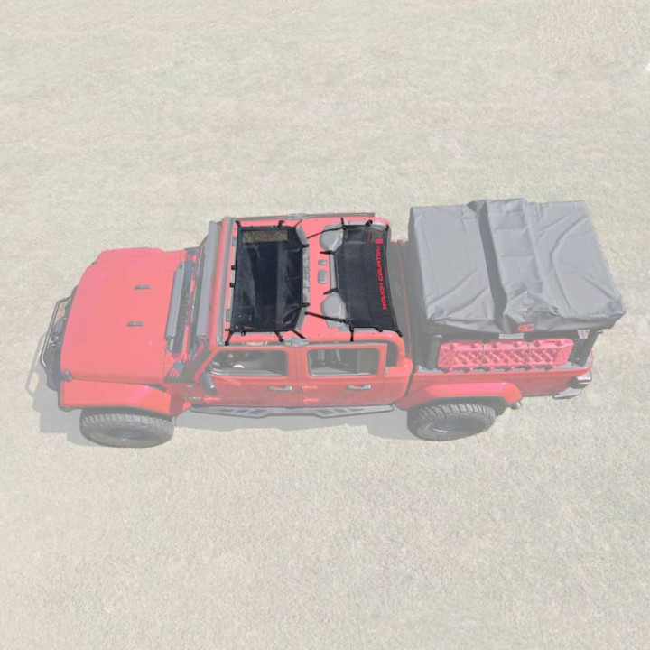 Bikini cu Plasă și Top Moale, Rough Country Top Plus, Jeep Gladiator 2020 - Prezent - EDK.ro