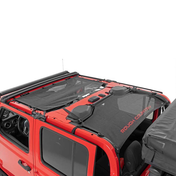 Soft Top Mesh Bikini, Rough Country Top Plus, Jeep Gladiator 2020 - Present - EDK.ro