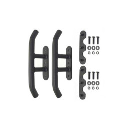 Kit Universal cu Mâner pentru Suportul de Benă, Go Rhino Overland Xtreme, Jeep Gladiator 2020 - Prezent - EDK.ro