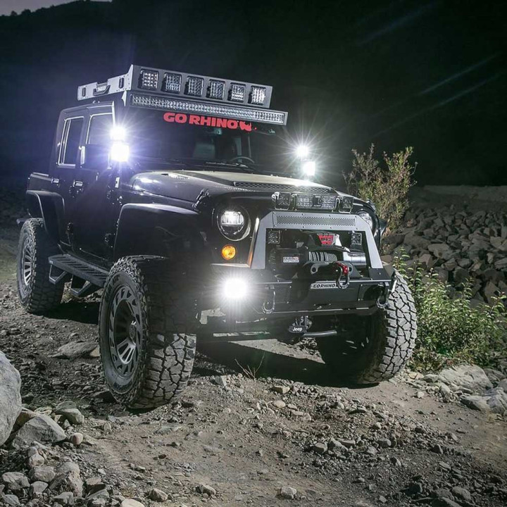 Bullbar Off-Road, Go Rhino Trailline 10, Jeep Gladiator / Wrangler 2007 - Prezent - EDK.ro