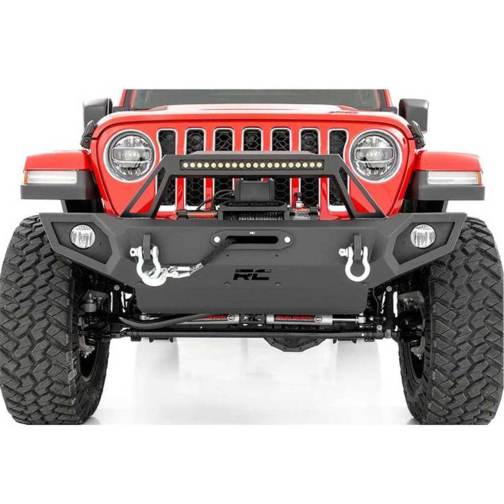 Off-Road Bullbar, Rough Country, Jeep Gladiator / Wrangler 2007 - Present - EDK.ro
