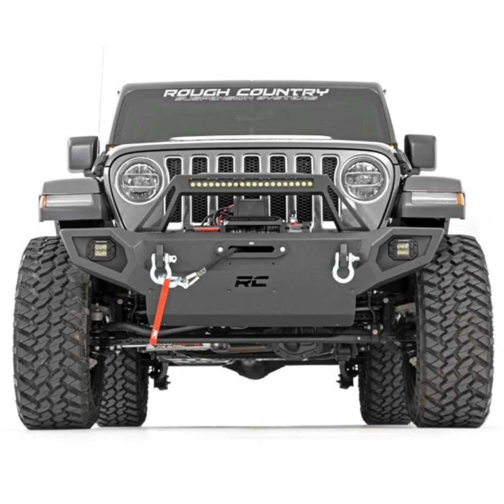 Off-Road Bullbar, Rough Country, Jeep Gladiator / Wrangler 2007 - Present - EDK.ro