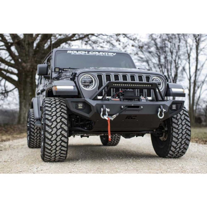 Off-Road Bullbar, Rough Country, Jeep Gladiator / Wrangler 2007 - Present - EDK.ro