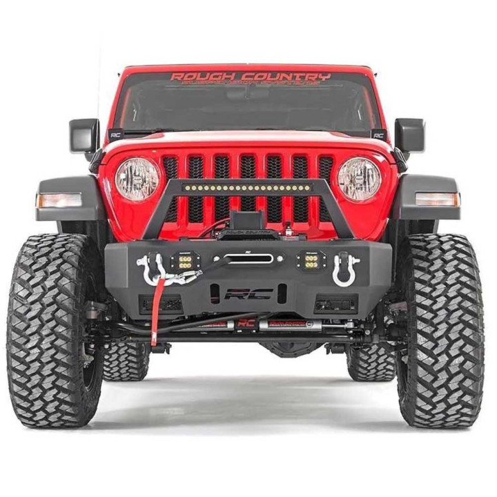 Off-Road Bullbar, Rough Country, Jeep Gladiator / Wrangler 2007 - Present - EDK.ro