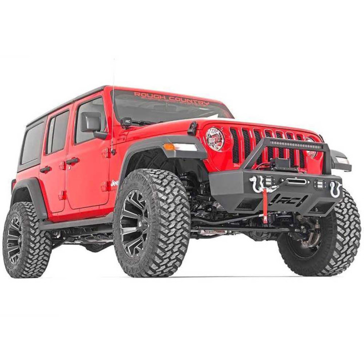 Off-Road Bullbar, Rough Country, Jeep Gladiator / Wrangler 2007 - Present - EDK.ro
