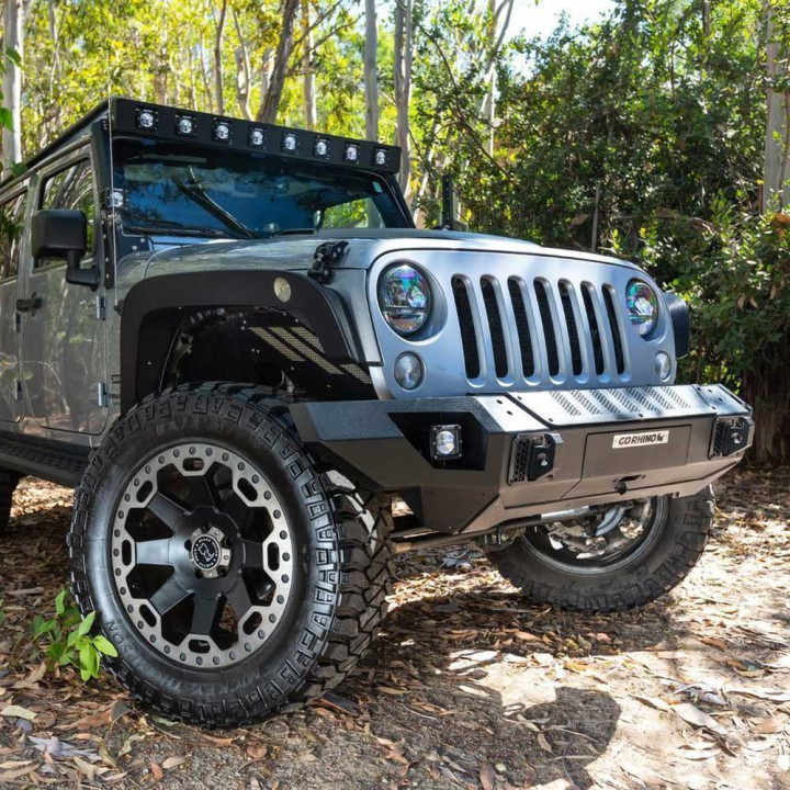 Off-Road Bullbar, Go Rhino Trailline, Jeep Gladiator / Wrangler 2007 - Present - EDK.ro