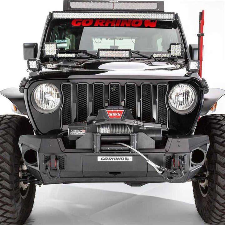 Off-Road Bullbar, Go Rhino Trailline, Jeep Gladiator / Wrangler 2007 - Present - EDK.ro
