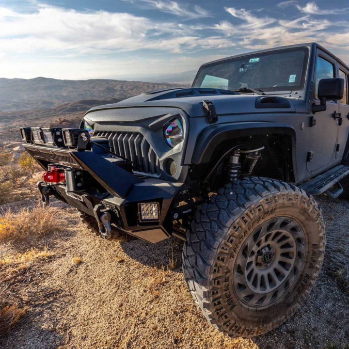 Off-Road Bullbar, Go Rhino Trailline, Jeep Gladiator / Wrangler 2007 - Present - EDK.ro