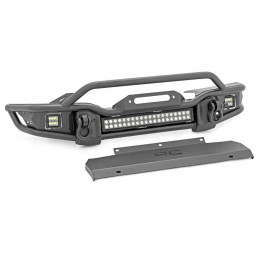 Off-Road Bullbar, Rough Country with LED Lights, Jeep Gladiator / Wrangler 2007 - Present - EDK.ro
