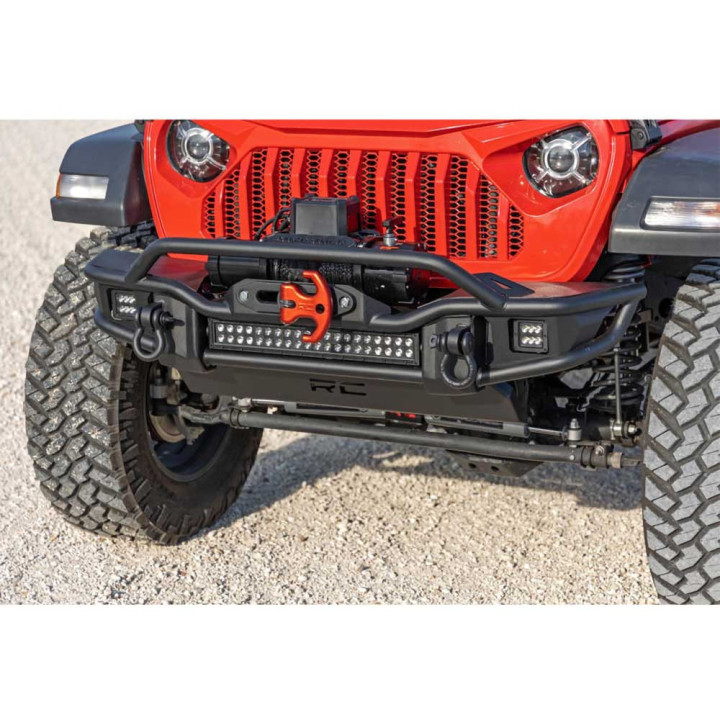 Bullbar Off-Road, Rough Country cu Lumini LED, Jeep Gladiator / Wrangler 2007 - Prezent - EDK.ro