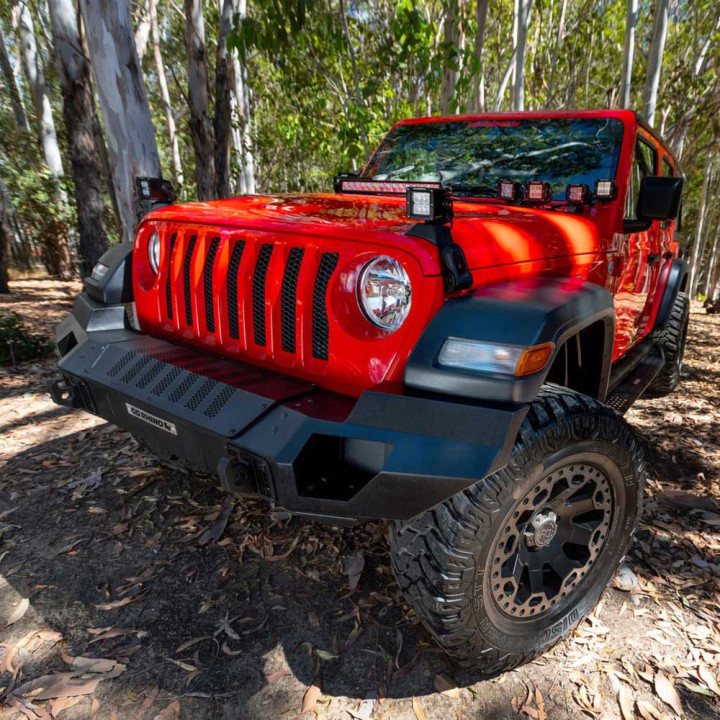 Off-Road Bullbar, Go Rhino Trailline, Jeep Gladiator / Wrangler 2007 - Present - EDK.ro