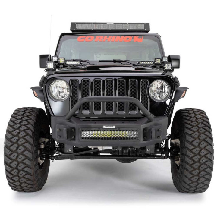Off-Road Bullbar, Go Rhino Rockline, Jeep Gladiator / Wrangler 2007 - Present - EDK.ro
