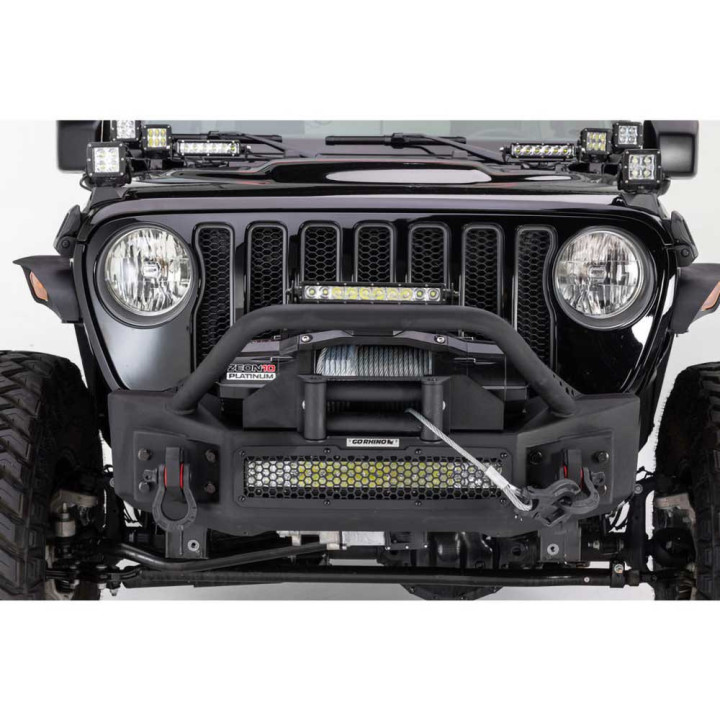 Bullbar Off-Road, Go Rhino Rockline, Jeep Gladiator / Wrangler 2007 - Prezent - EDK.ro