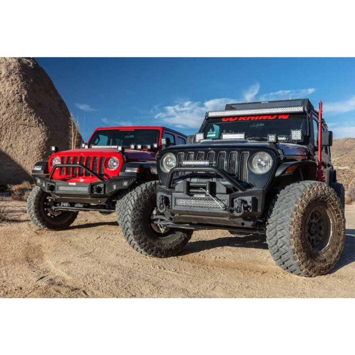 Bullbar Off-Road, Go Rhino Rockline, Jeep Gladiator / Wrangler 2007 - Prezent - EDK.ro