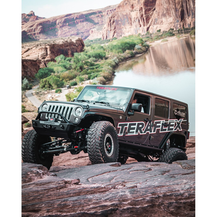 Front Dual-Rate Pneumatic Sway Bar, TeraFlex, Jeep Gladiator 2020 - Present, Jeep Wrangler 2007 - Present - EDK.ro