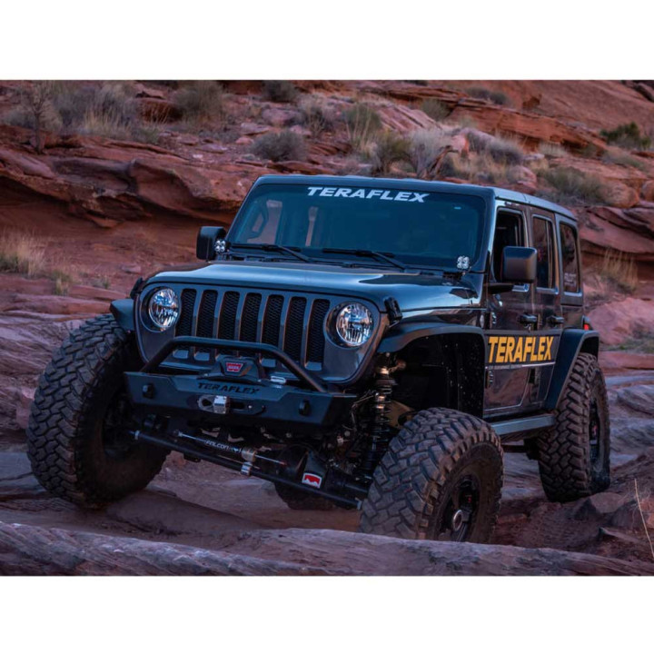 Kit de Cleme pentru Tija Stabilizatoare de Direcție de 1-1/2 Inch, TeraFlex, Jeep Gladiator 2020 - Prezent, Jeep Wrangler 2007 -