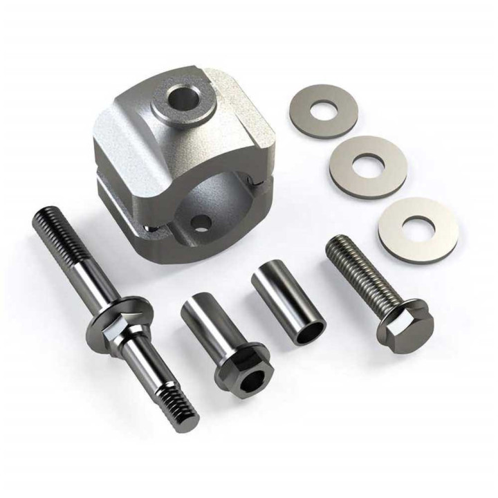 Kit Suport de Montare pentru Relocarea Stabilizatorului de Direcție Tijă de Direcție 1-5/8 Inch, TeraFlex ' Lift 0-6 Inch, Jeep 