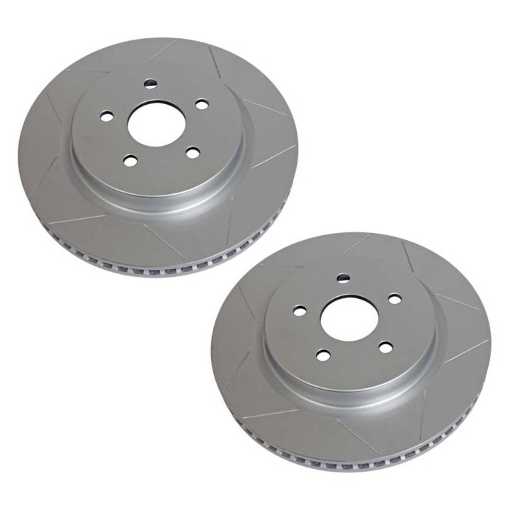 Front Vented & Slotted Rotors 5x5, TeraFlex, Jeep Gladiator 2020 - Present, Jeep Wrangler 2007 - Present - EDK.ro