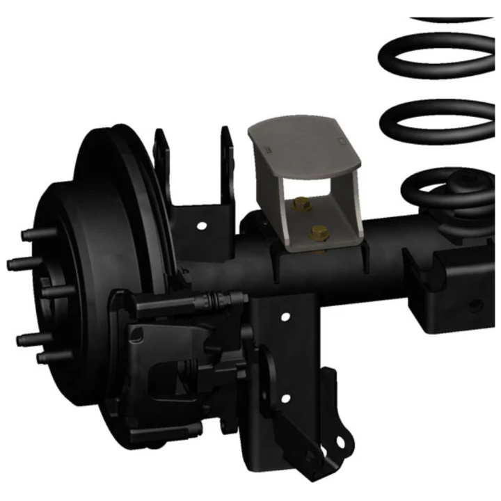 Rear Bump Stop Axle Extensions 3 Inch, Barnes 4WD, Jeep Gladiator / Wrangler 2007 - Present - EDK.ro