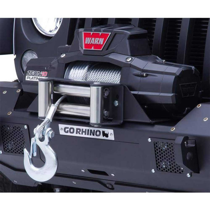 Fairlead Mount Plate for Trailline Bumper, Go Rhino, Jeep Gladiator / Wrangler 2007 - Present - EDK.ro
