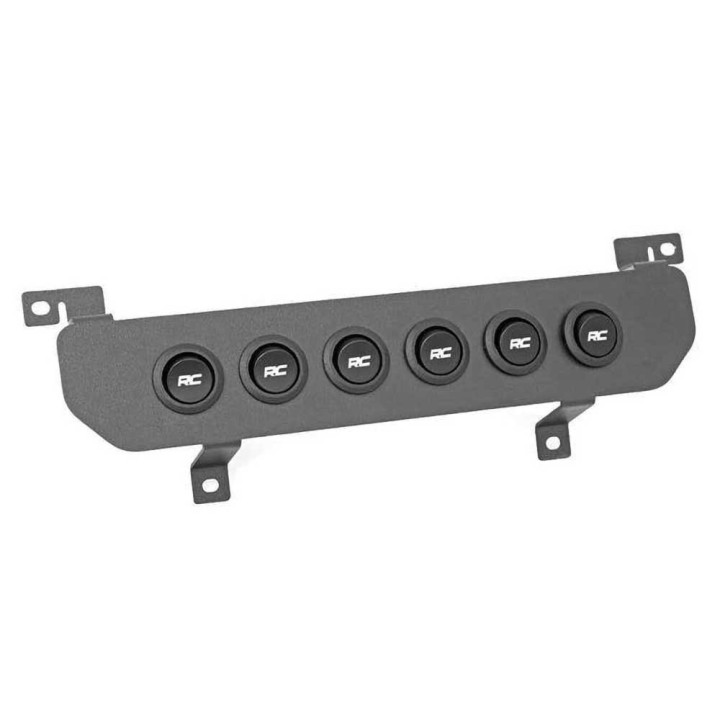 Controler de Lumini Multiple MLC6 pentru Bordul Inferior, Rough Country, Jeep Gladiator 2020 - Prezent, Jeep Wrangler 2018 - Pre