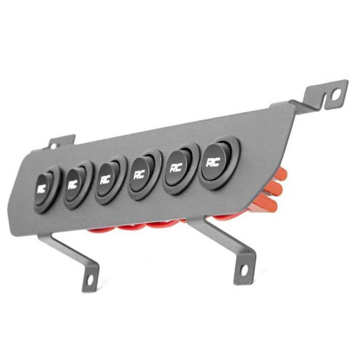 Controler de Lumini Multiple MLC6 pentru Bordul Inferior, Rough Country, Jeep Gladiator 2020 - Prezent, Jeep Wrangler 2018 - Pre