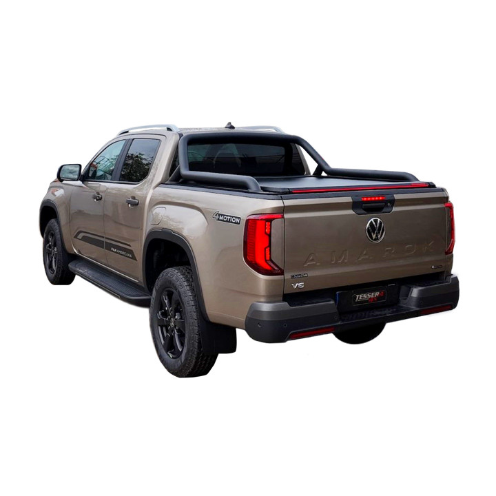 Spring Assisted Roll Top Tonneau Bed Cover, Tessera 4x4 Roll+, Volkswagen Amarok Panamericana 2023 - Present - EDK.ro